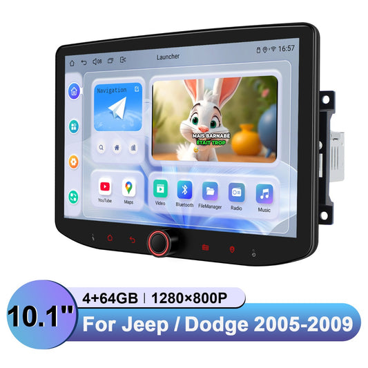 Jeep Dodge Chrysler 2005-2008 7" Android Head Unit