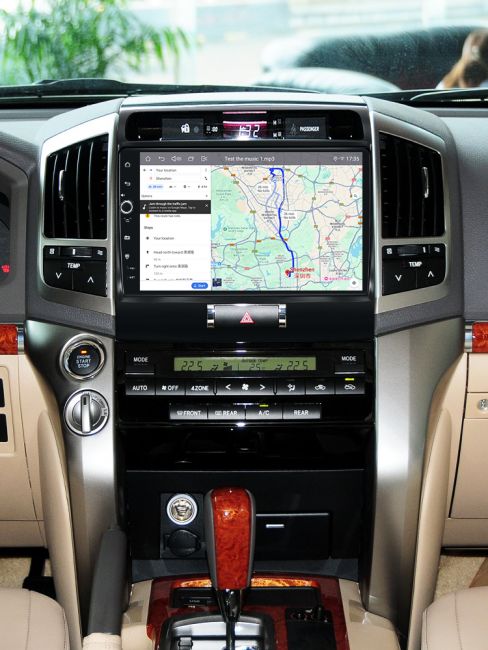 Toyota Land Cruiser LC200 07-15 10.1" Android Head Unit