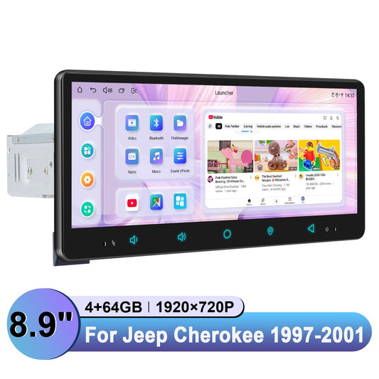 Jeep Cherokee 1997-2001 8.9" Android Head Unit