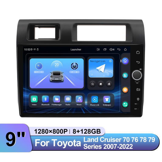 Toyota Land Cruiser 2007-2022 9" Android Head Unit