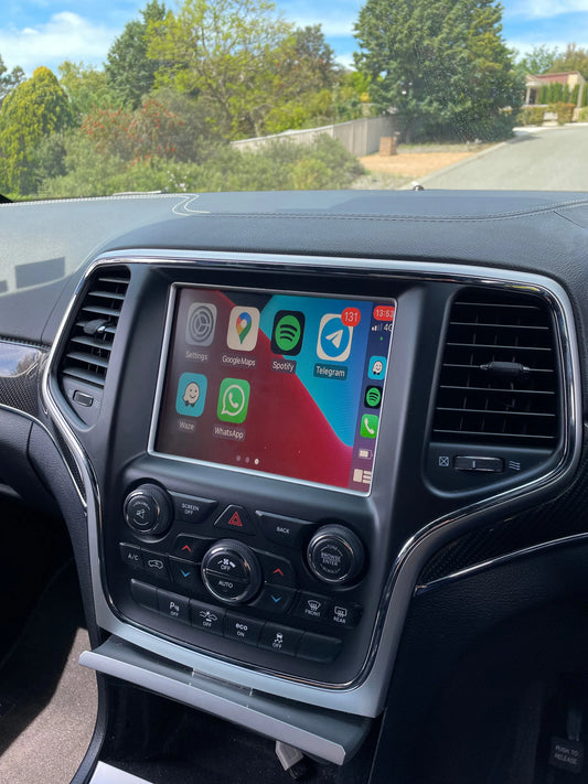 Jeep Grand Cherokee 2014-2017 CarPlay & Android Auto add on module
