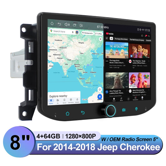 Jeep cherokee Uconnect 2014-2018 7" Android Head Unit