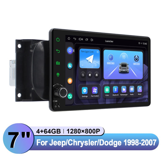 Jeep Chrysler Dodge 1998-2007 7" Android Head Unit