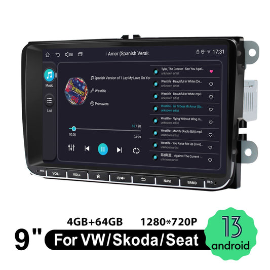 Volkswagen 13.0 2001-2006 9" Android Head Unit