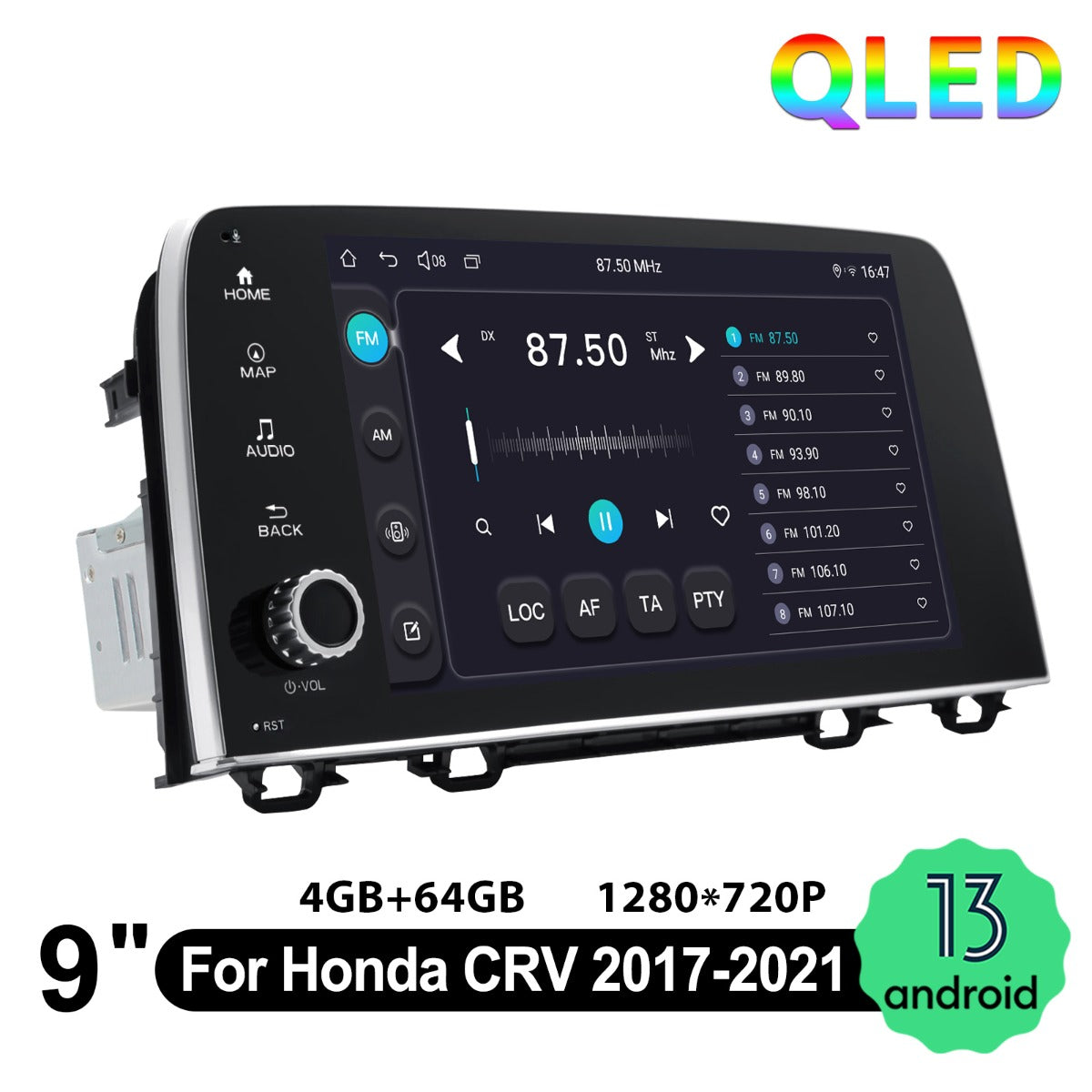 Honda CRV 2017-2021 7" Android Head Unit