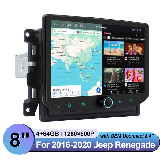 Jeep Renegade 2016-2020 7" Android Head Unit