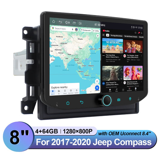 Jeep Compass 2017-2020 7" Android Head Unit