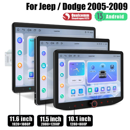 Jeep Dodge Chrysler 2005-2008 7" Android Head Unit