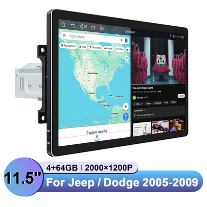 Jeep Dodge Chrysler 2005-2008 7" Android Head Unit