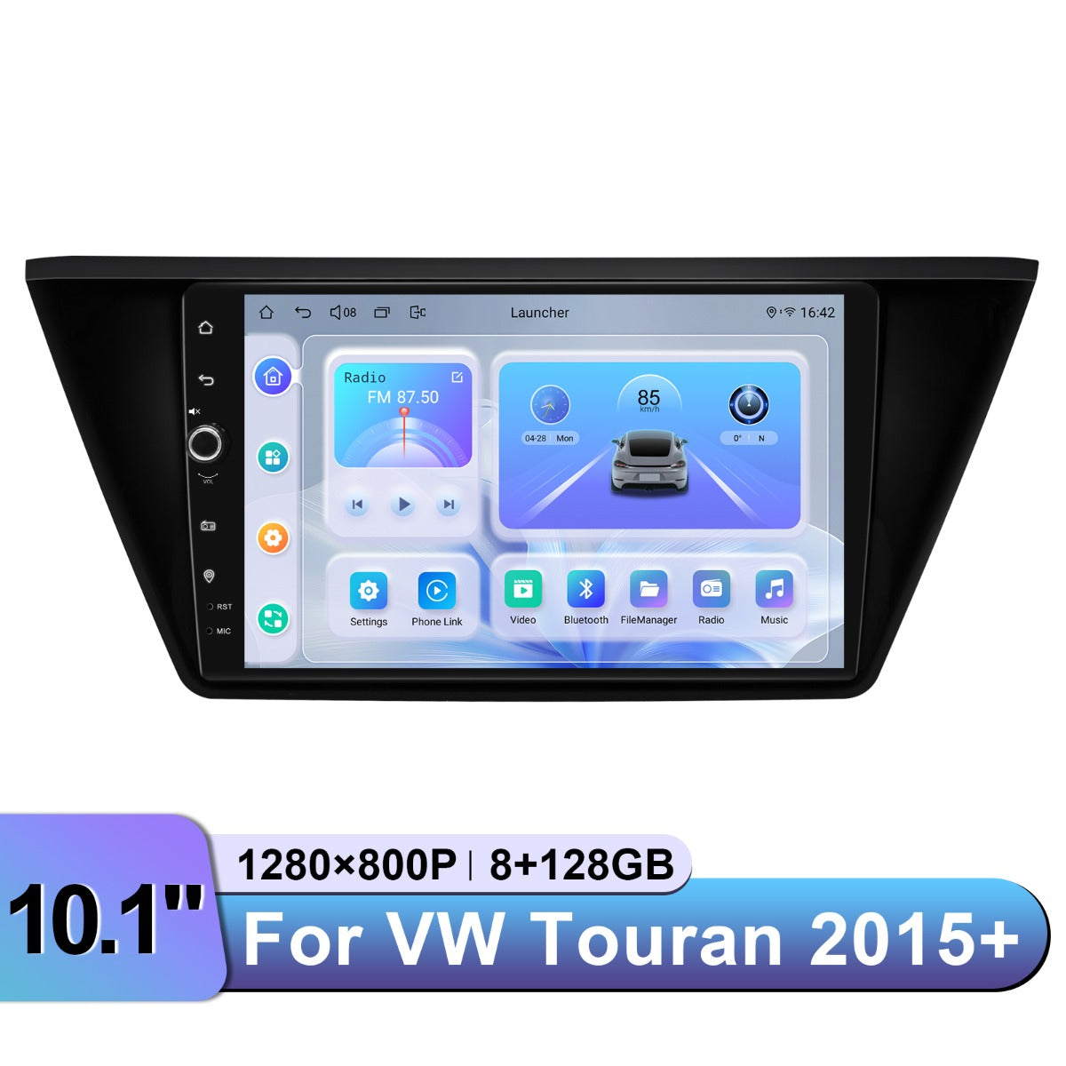 Volkswagen Touran 2015+ 2001-2006 10.1" Android Head Unit