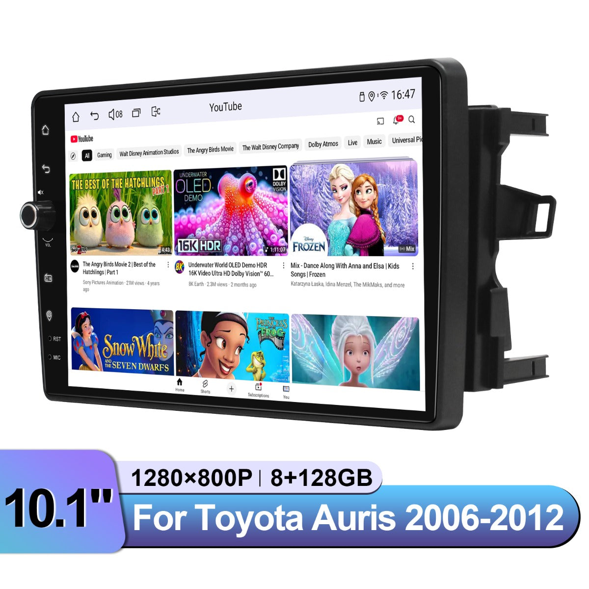 Toyota Auris 2006-2012 10.1" Android Head Unit