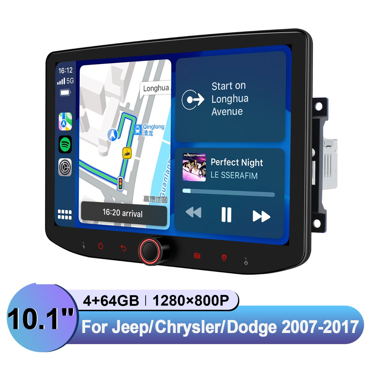 Jeep Commander 10.1" 2008-2010 7" Android Head Unit