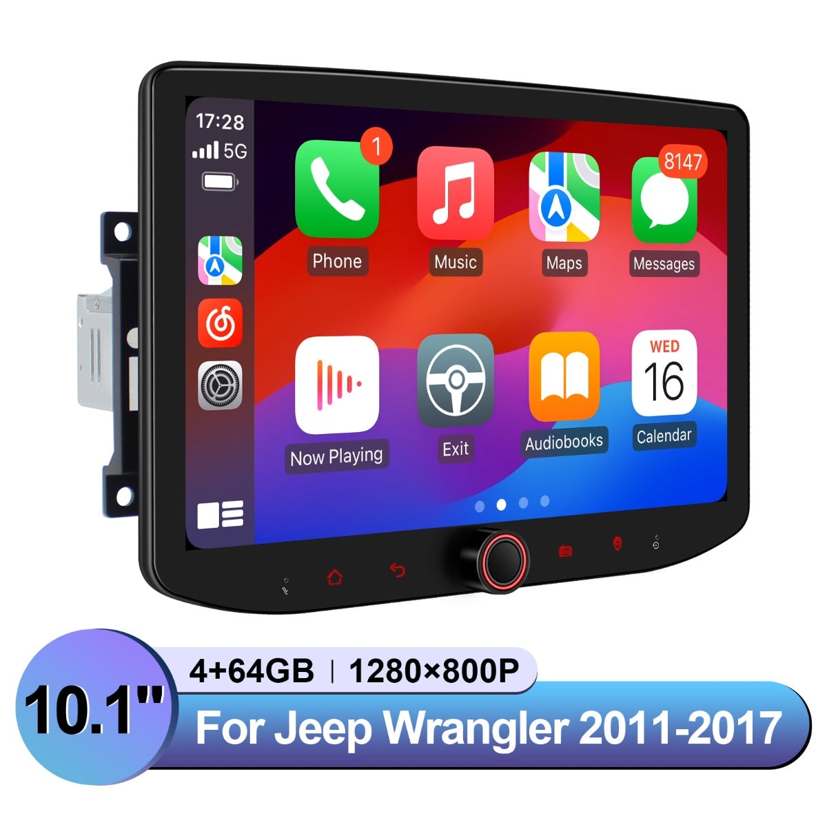 Jeep Wrangler JK 2011-2017 7" Android Head Unit