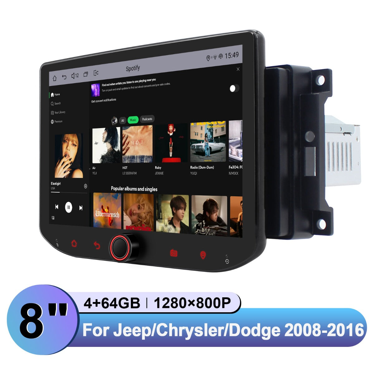 Dodge Avenger Caliber 2001-2006 7" Android Head Unit