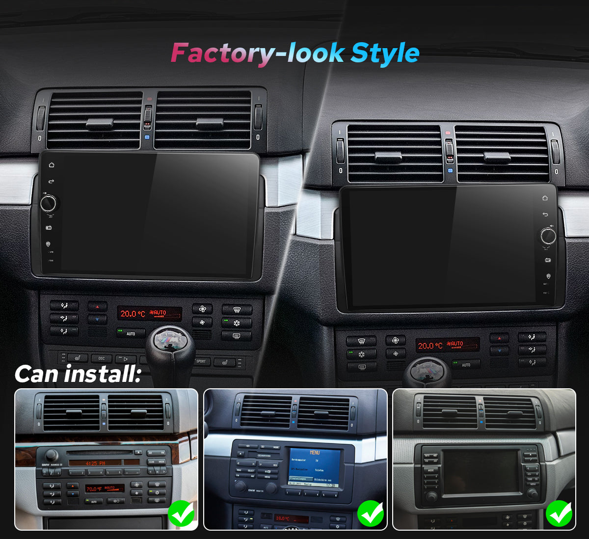 BMW E46 9" Android Head Unit