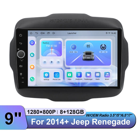 Jeep Renegade Replace 2001-2006 7" Android Head Unit