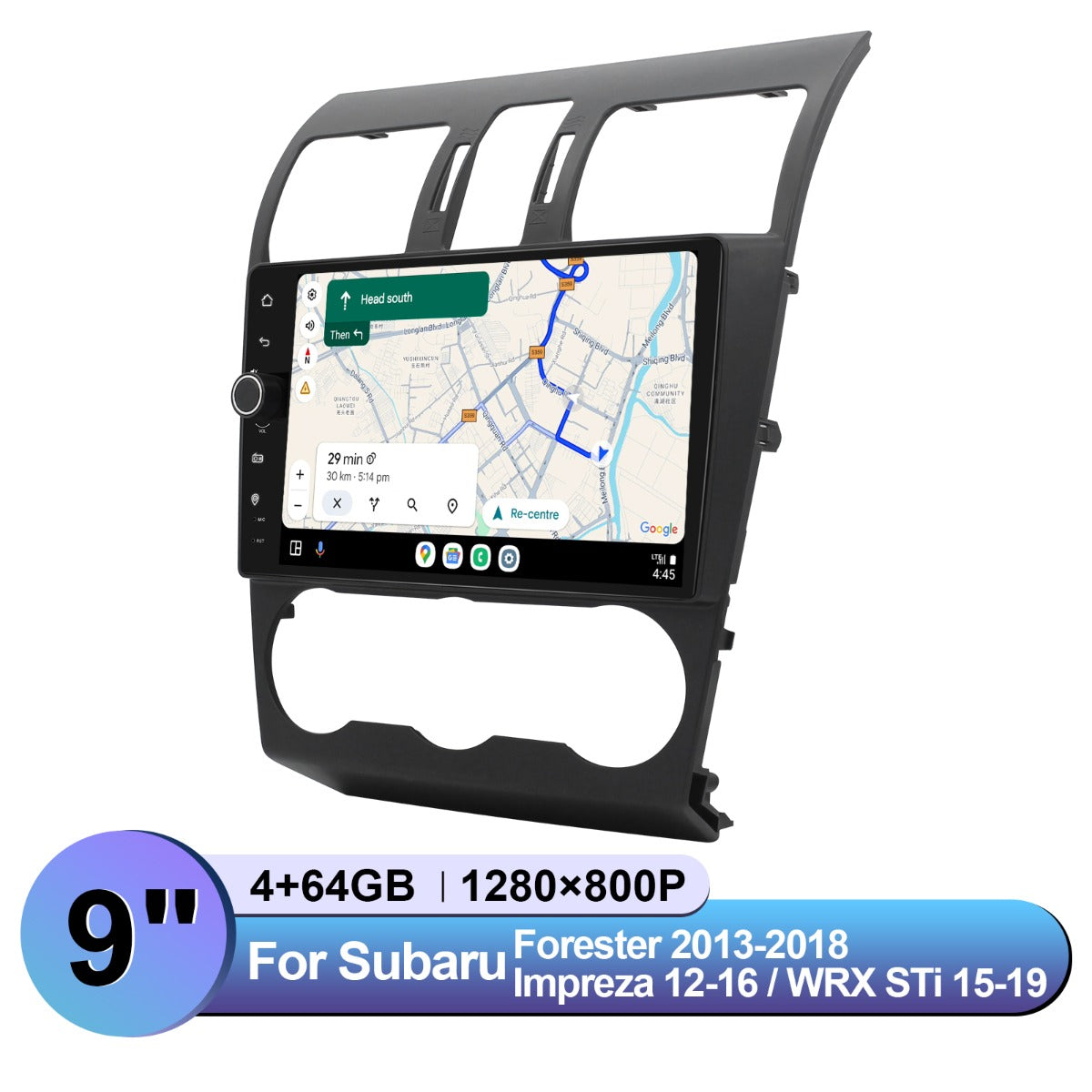 Subaru Forester Impreza 2012-2019 7" Android Head Unit