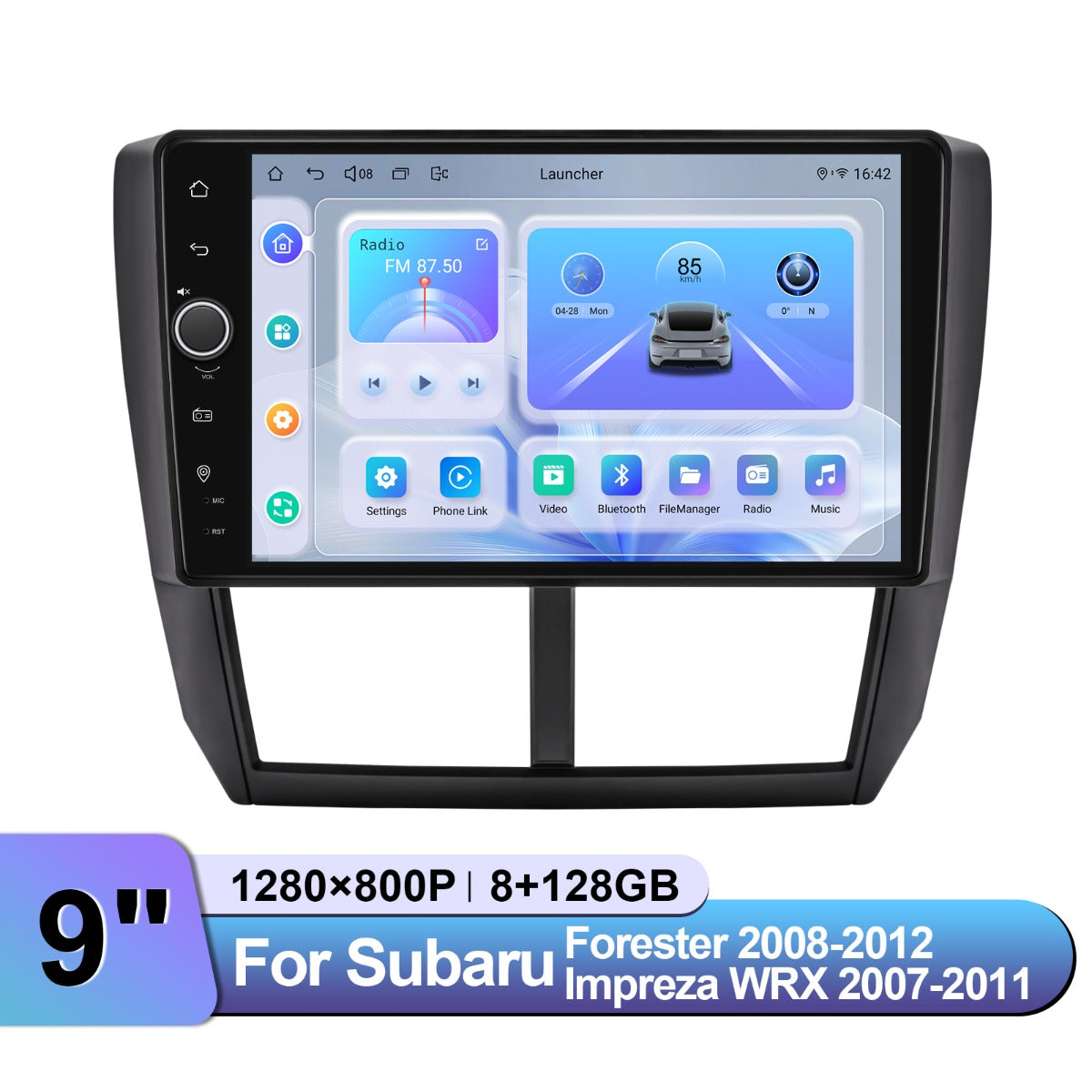 Subaru Forester & 2008-2012 7" Android Head Unit