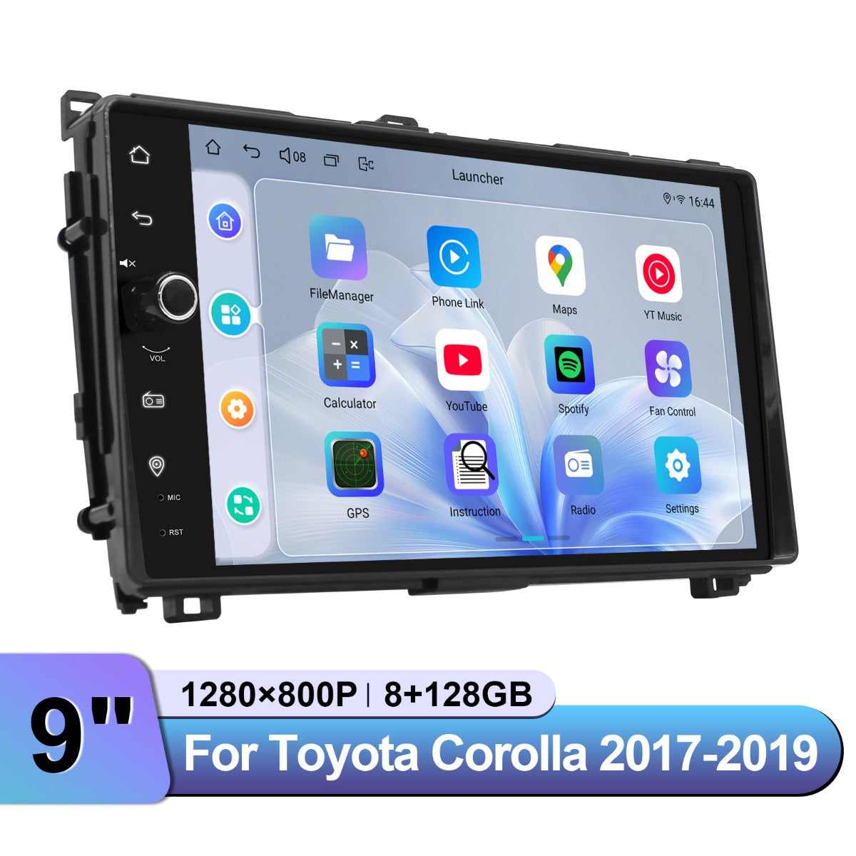 Toyota Corolla 2017-2019 9" Android Head Unit