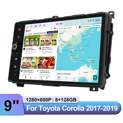 Toyota Corolla 2017-2019 9" Android Head Unit