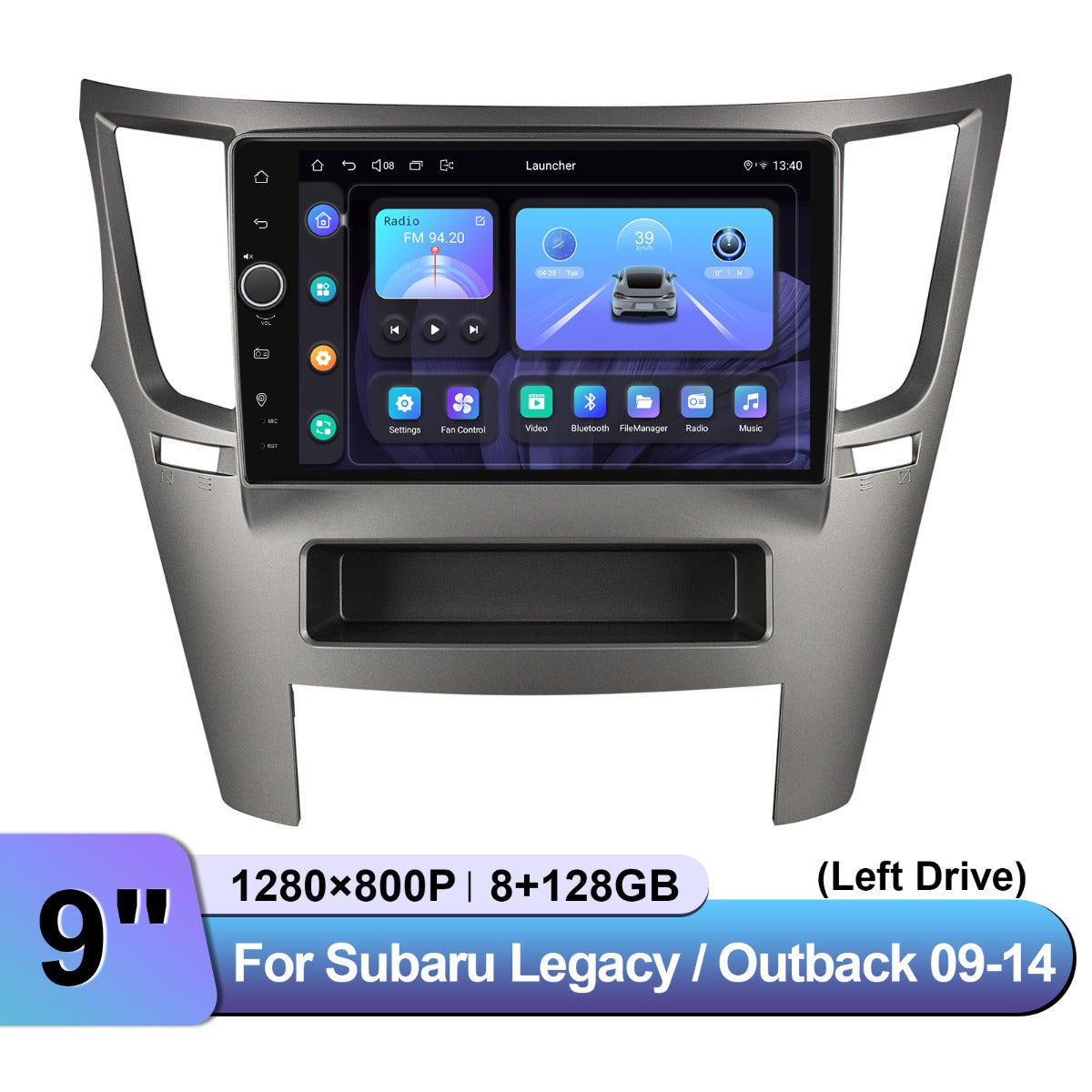 Subaru Legacy Outback 2009-2014 7" Android Head Unit