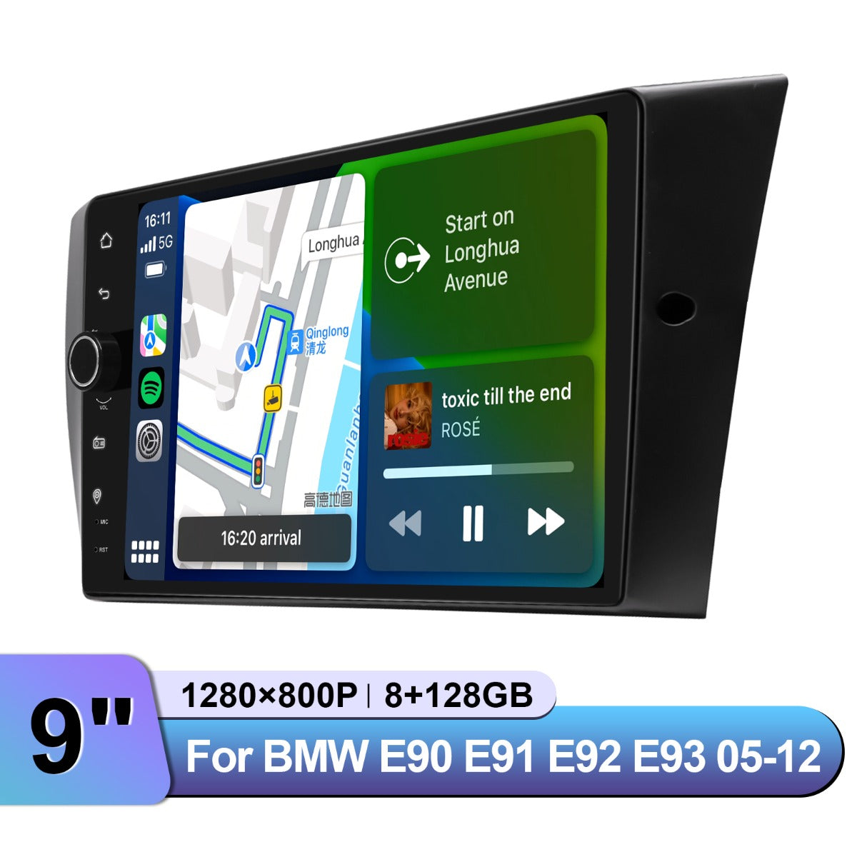 BMW E90 E91 2005-2012 9" Android Head Unit
