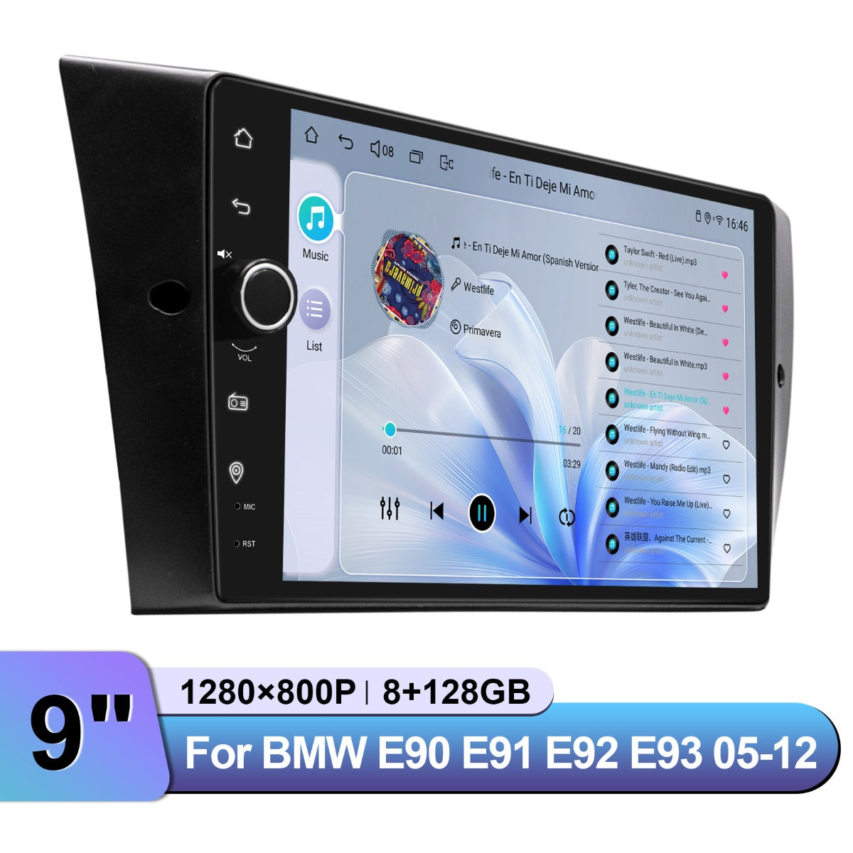 BMW E90 E91 2005-2012 9" Android Head Unit