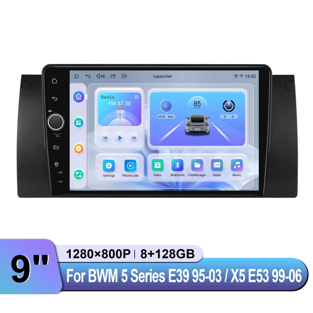 BMW 5 Series 1995-2003 9" Android Head Unit