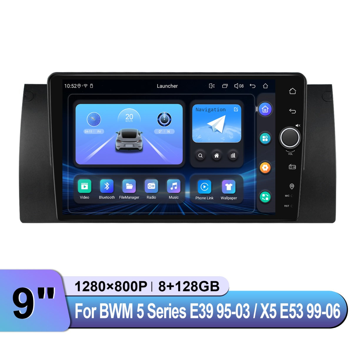 BMW 5 Series 1995-2003 9" Android Head Unit