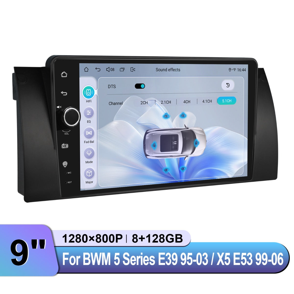 BMW 5 Series 1995-2003 9" Android Head Unit