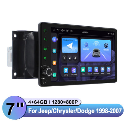 Jeep Chrysler Dodge 1998-2007 7" Android Head Unit