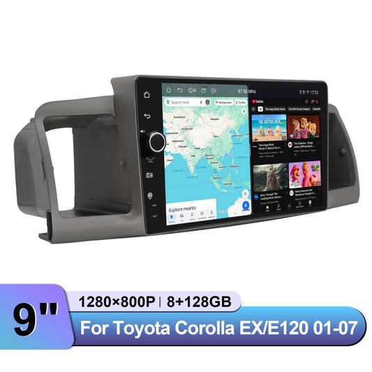 Toyota Corolla 2001-2007 9" Android Head Unit