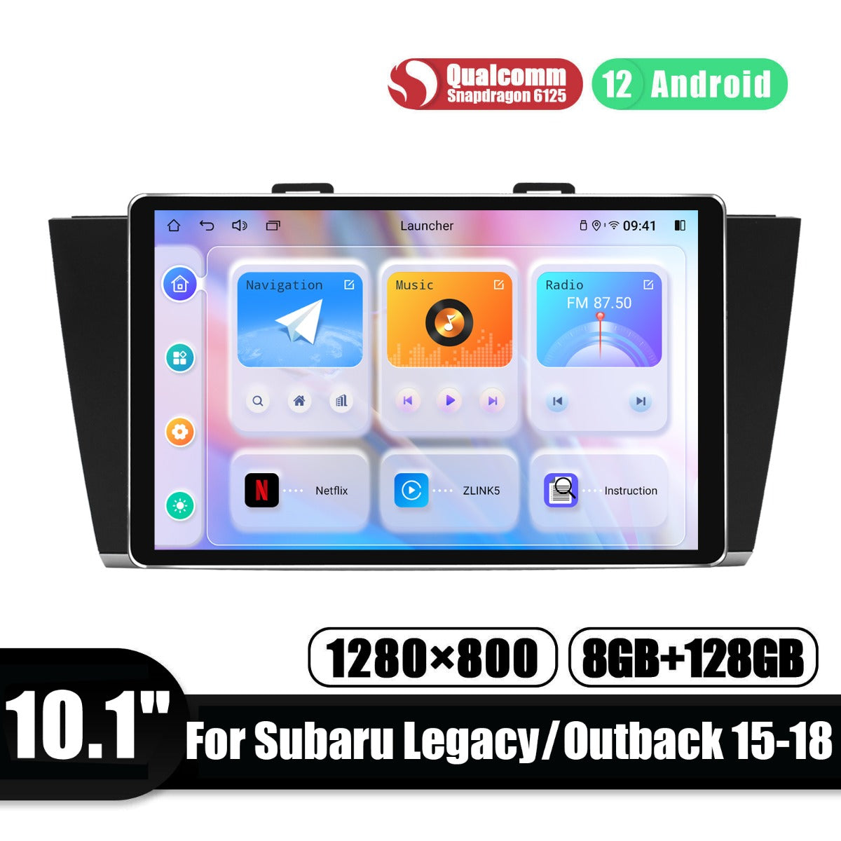 Subaru Legacy Outback 2015-2018 7" Android Head Unit