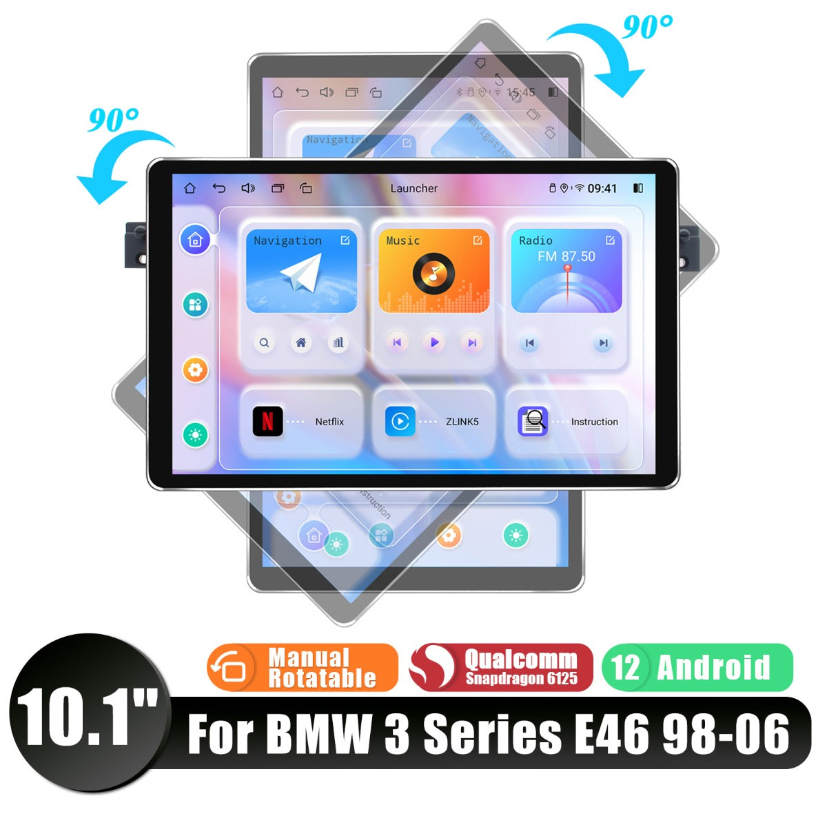 BMW E46 2001-2006 7" Android Head Unit