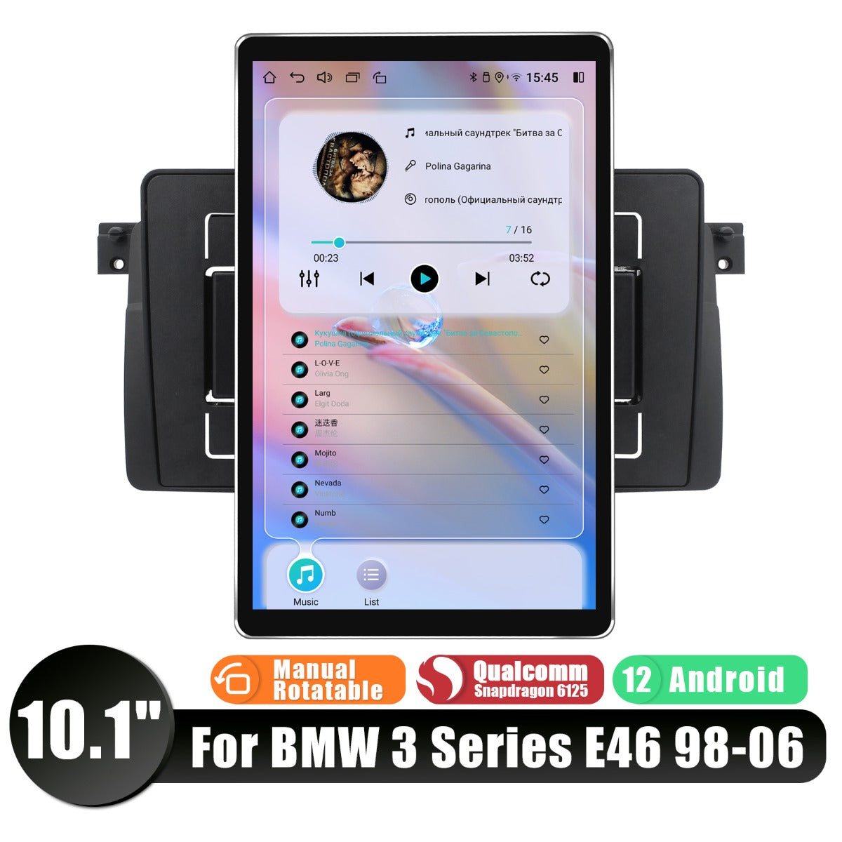 BMW E46 2001-2006 7" Android Head Unit