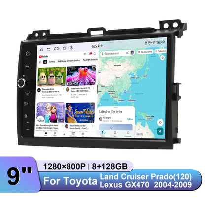 Toyota Land Cruiser 2004-2009 7" Android Head Unit