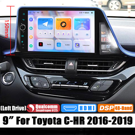 Toyota CH R 2016-2019 9" Android Head Unit
