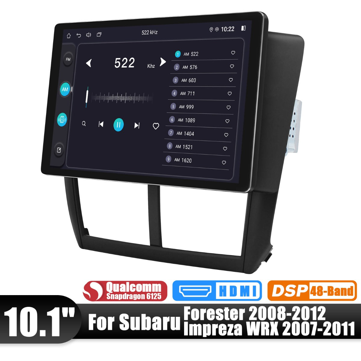 Subaru Forester WRX 2008-2012 10.1" Android Head Unit