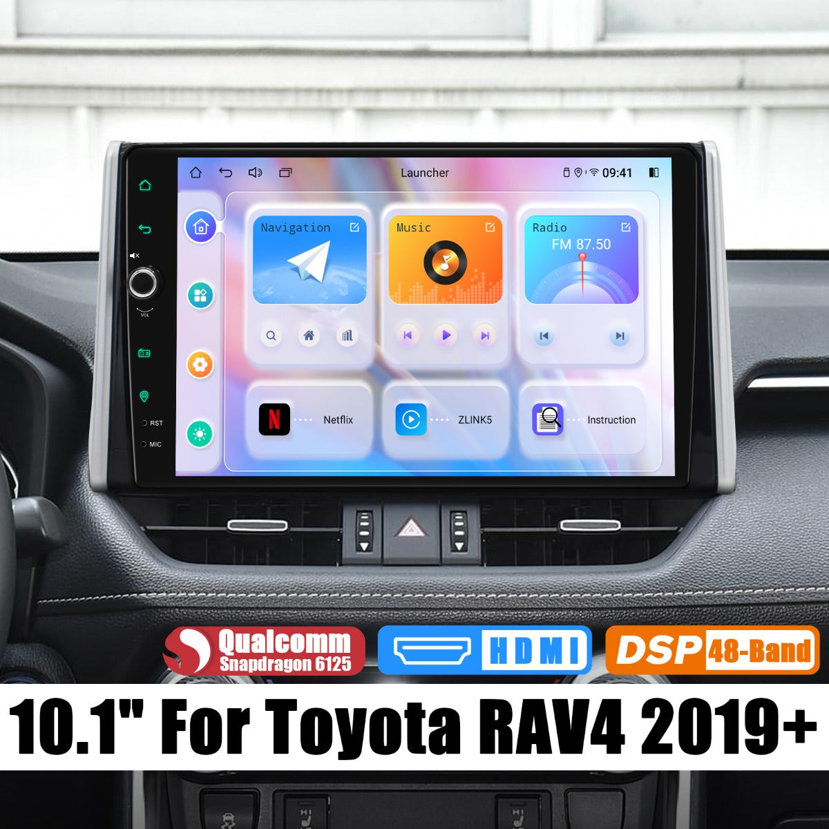Toyota RAV4 2019+ 2001-2006 7" Android Head Unit
