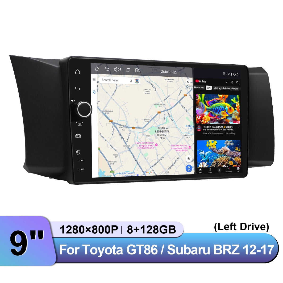 Toyota GT86 Subaru 2012-2017 7" Android Head Unit