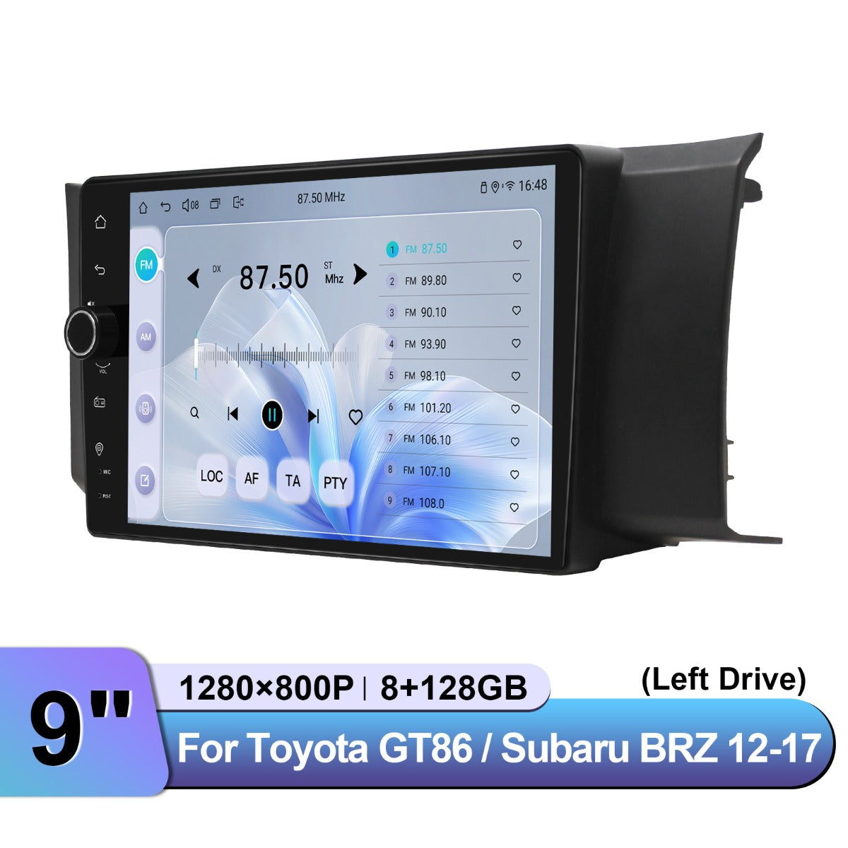 Toyota GT86 Subaru 2012-2017 7" Android Head Unit