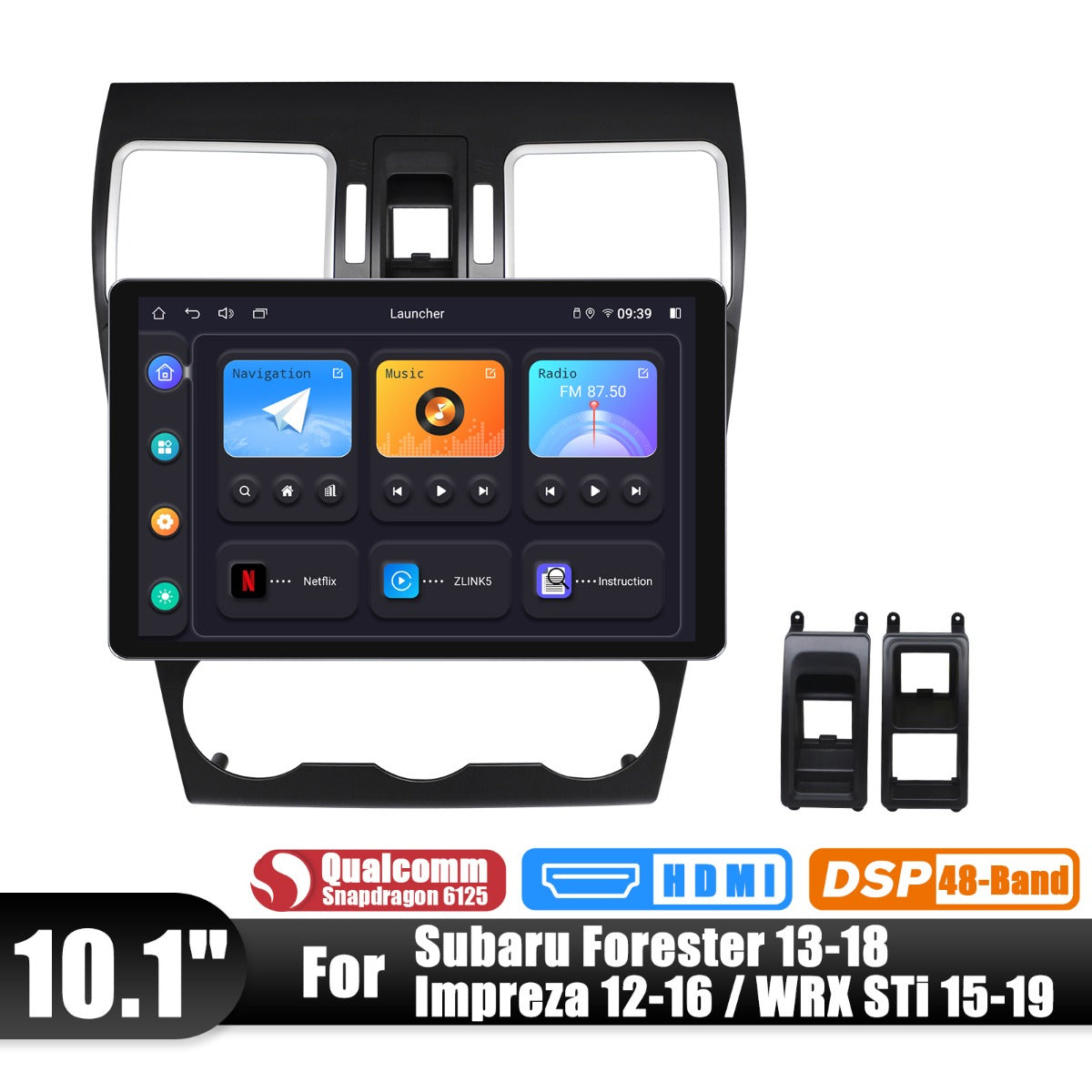 Subaru Forester Impreza 2013-2018 10.1" Android Head Unit