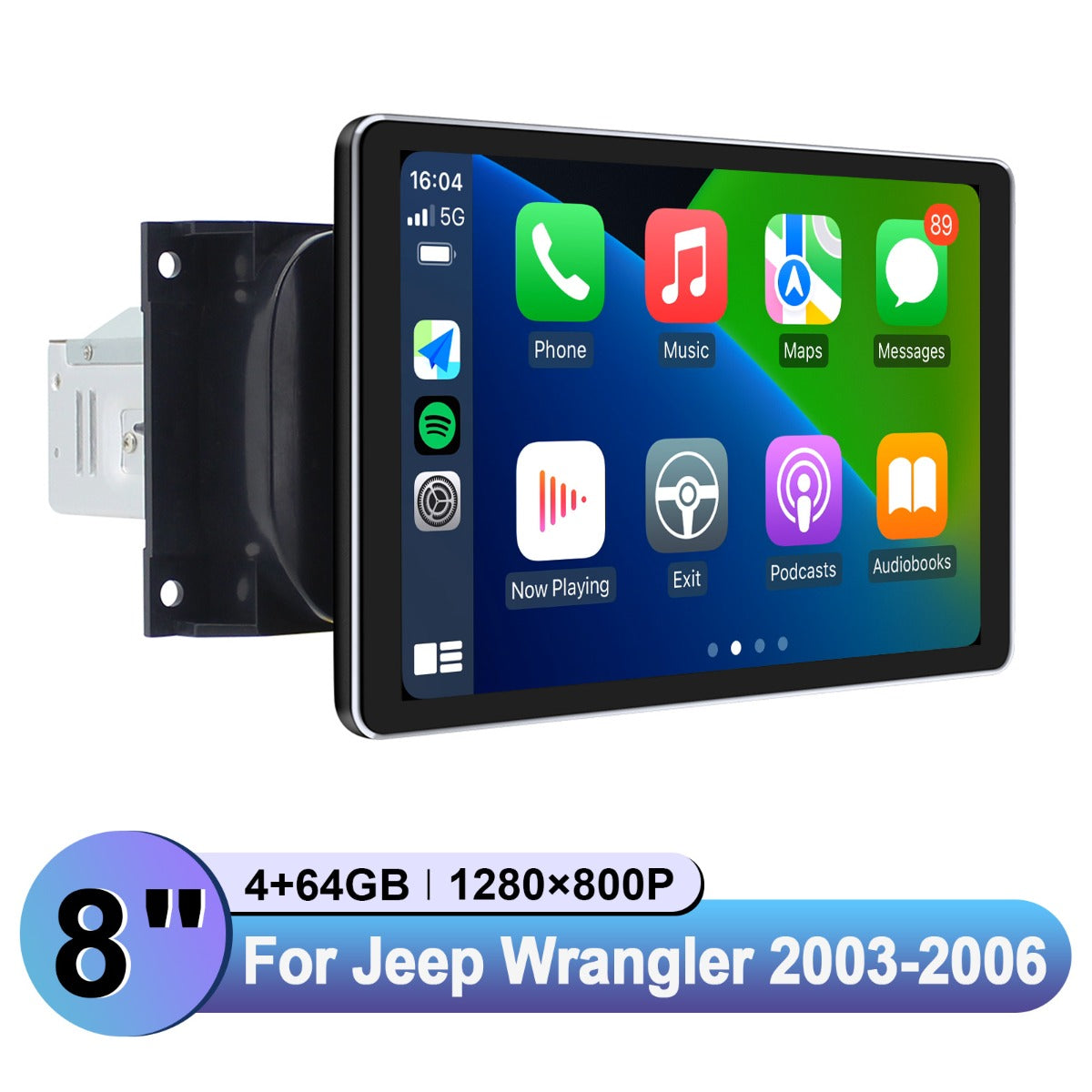 Jeep Wrangler 2003-2006 7" Android Head Unit