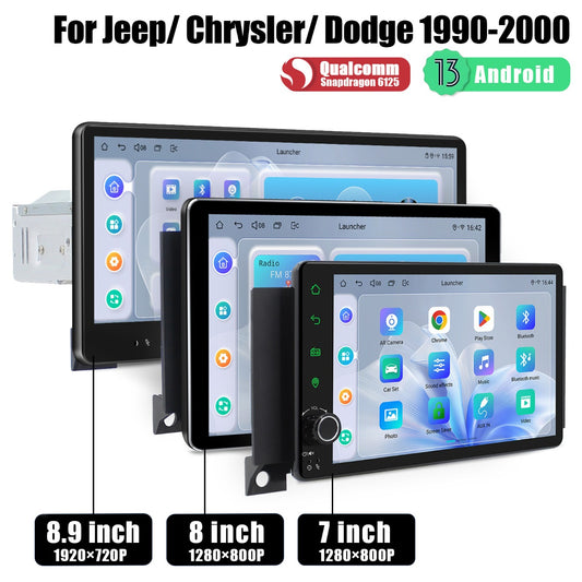Jeep Dodge Chrysler 2001-2006 7" Android Head Unit