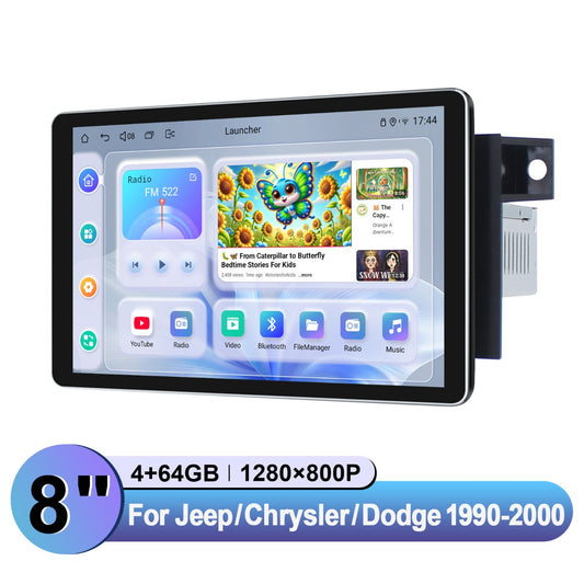 Jeep Dodge Chrysler 2001-2006 7" Android Head Unit